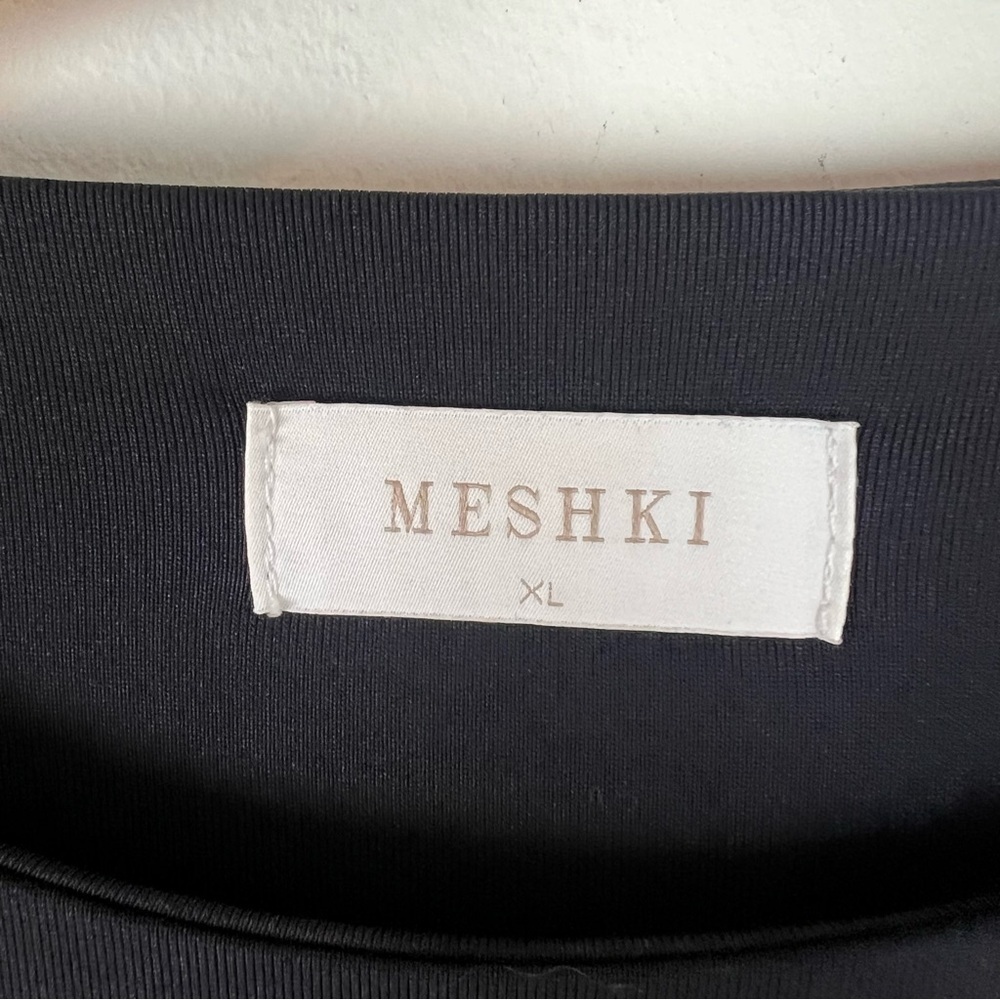 Meshki Mini Bodycon Dress Black Size XL - Picture 9 of 11